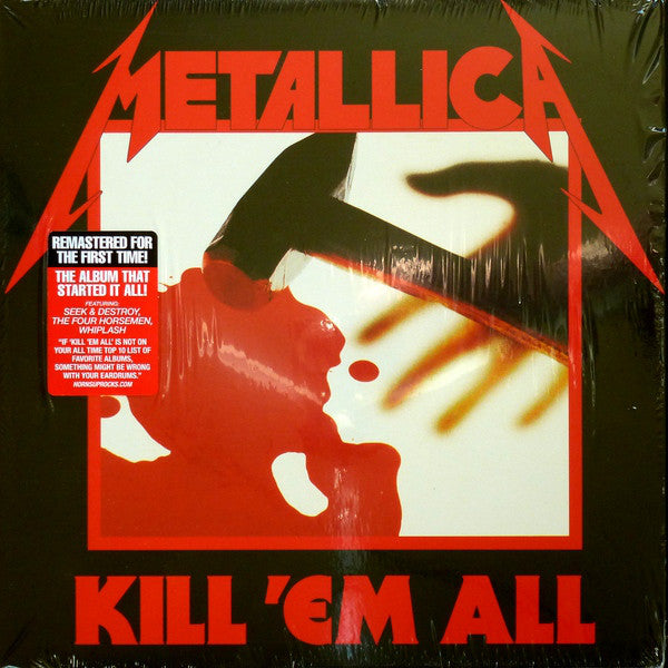 Metallica ‎– Kill 'Em All (Vinyle neuf/New LP)
