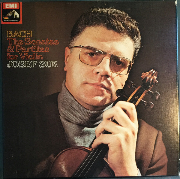 Josef Suk ‎– The Sonatas And Partitas For Violin (boxset 3 LPs) (Vinyle usagé / Used LP)
