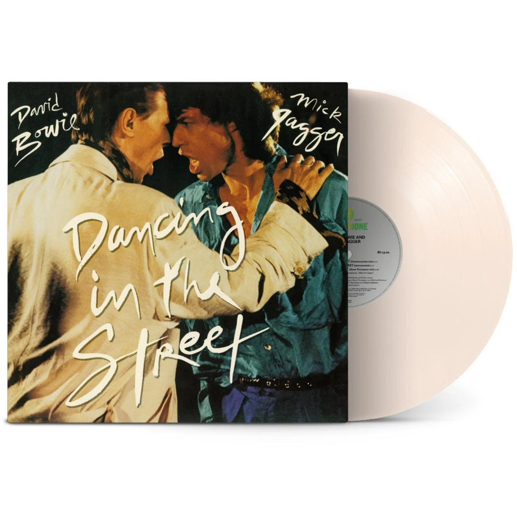 David Bowie & Mick Jagger - Dancing In The Street (white vinyl) (Vinyle neuf/New LP)
