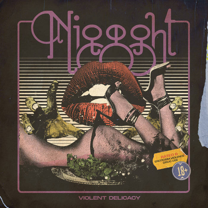 Niggght - Violent Delicacy / Gutter Gold (ltd OBI edition) (Vinyle neuf/New LP)
