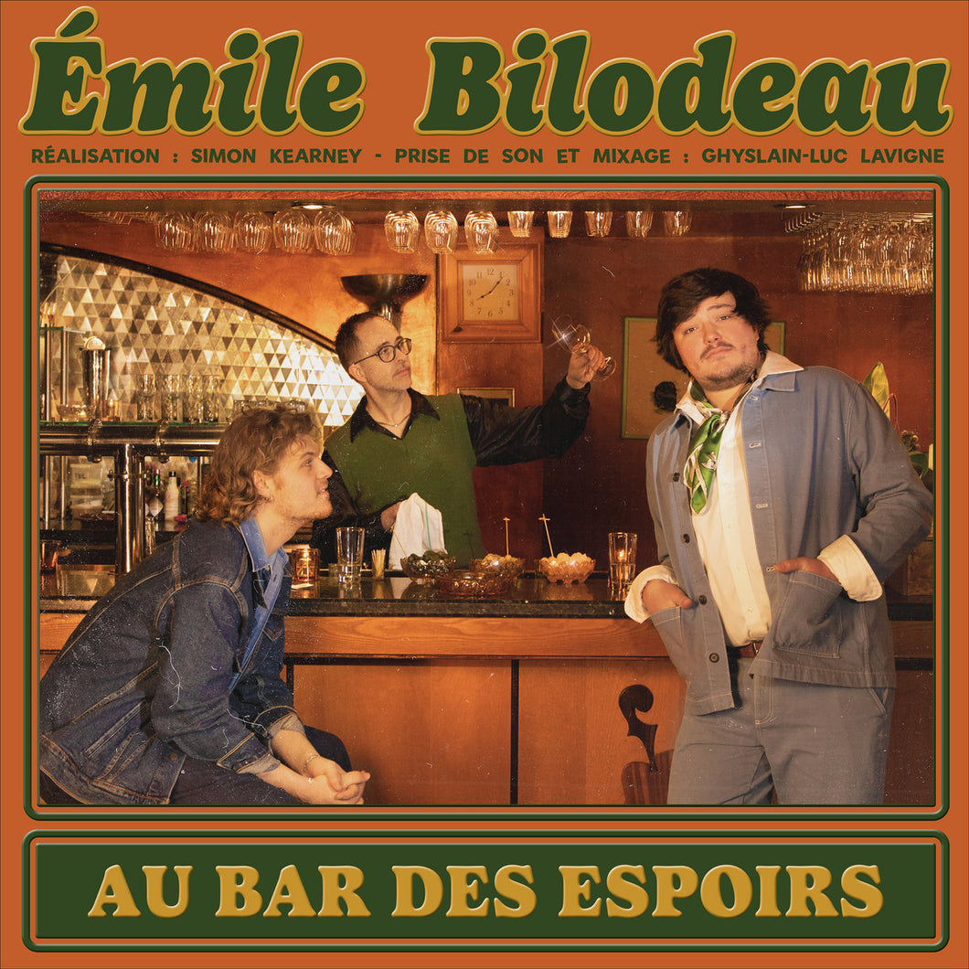 Émile Bilodeau - Au bar des espoirs (Vinyle neuf/New LP)