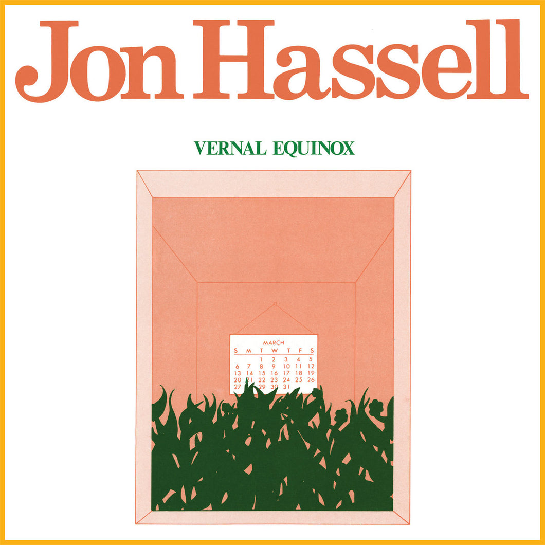 Jon Hassell - Vernal Equinox (Vinyle neuf/New LP)