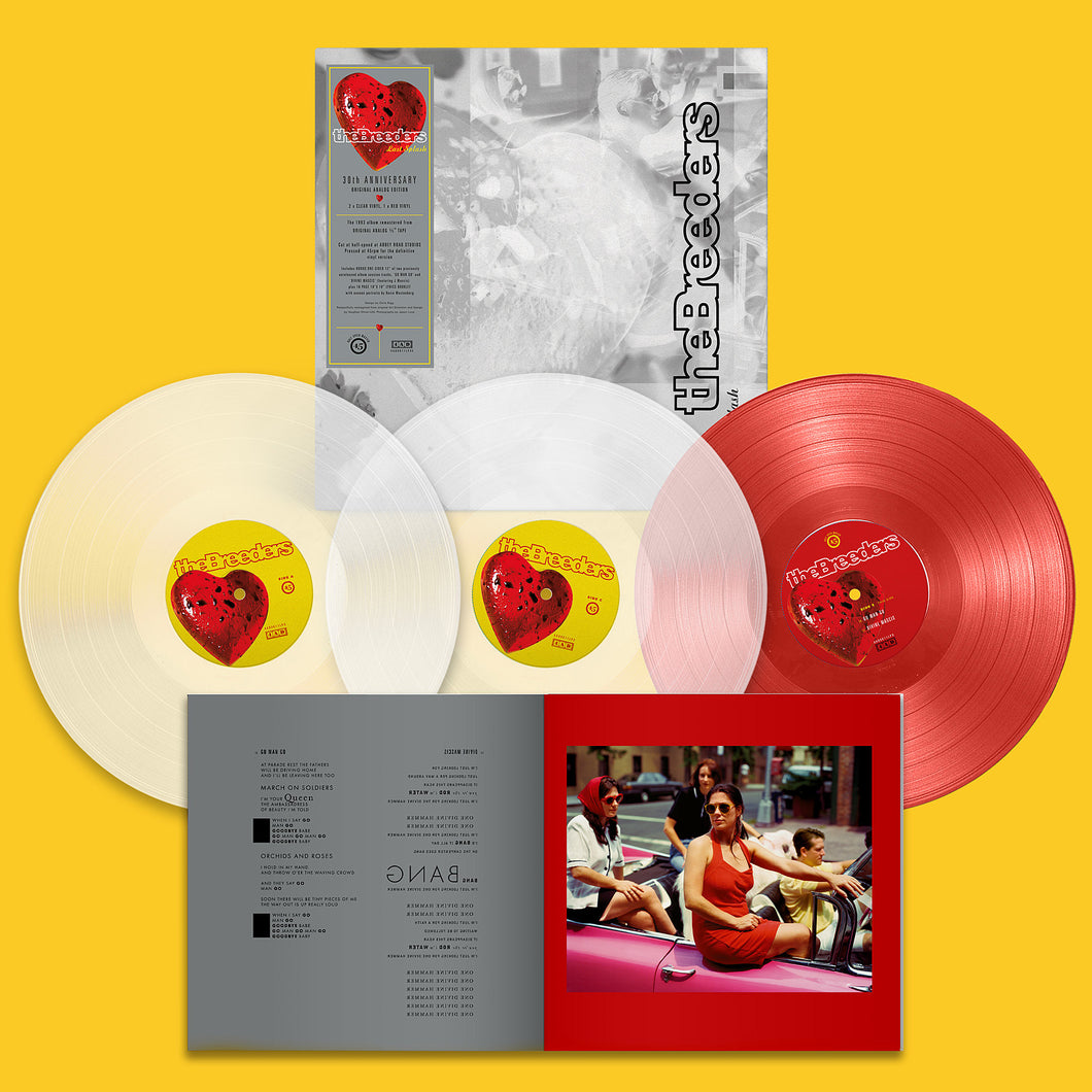The Breeders ‎– Last Splash (30th anniversary clear and red) (Vinyle neuf/New LP)