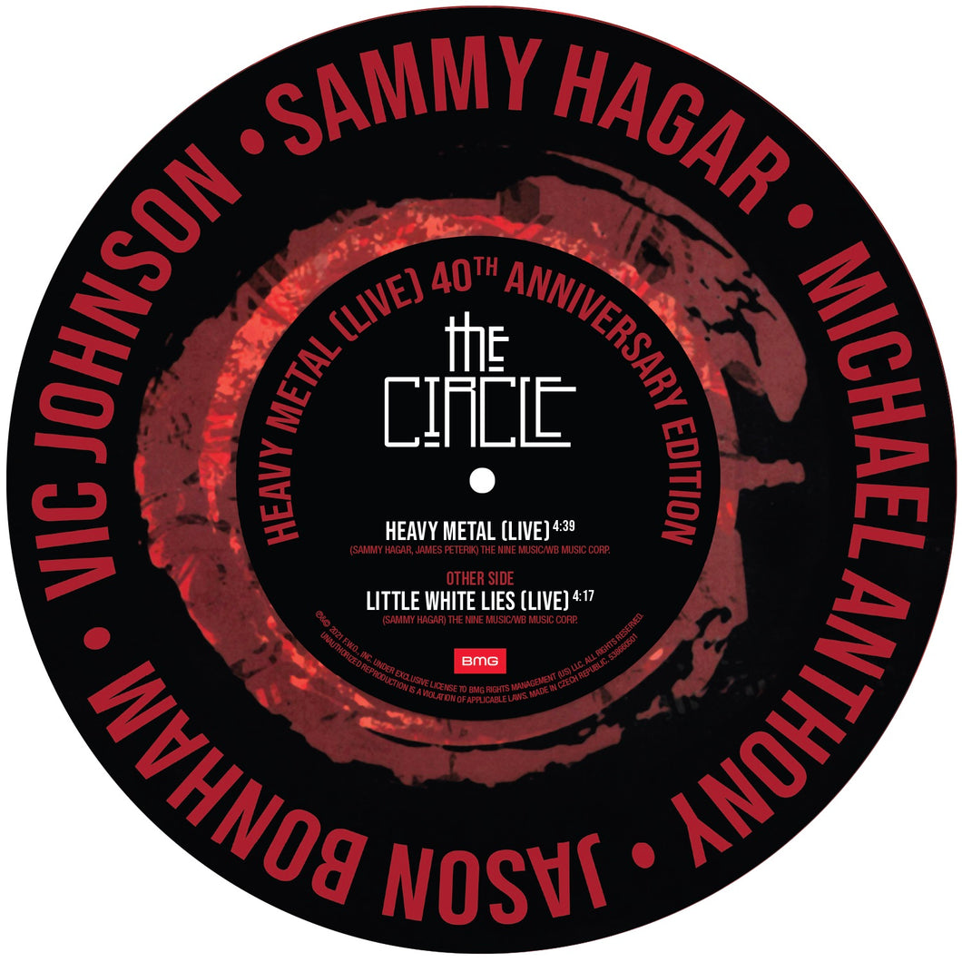 Sammy Hagar & The Circle - Heavy Metal (Live) (RSD 2021) (Vinyle neuf/New LP)