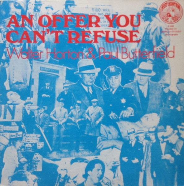 Walter Horton & Paul Butterfield – An Offer You Can't Refuse (Vinyle usagé / Used LP)