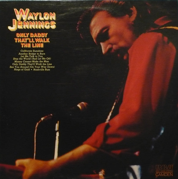 Waylon Jennings – Only Daddy That'll Walk The Line (Vinyle usagé / Used LP)