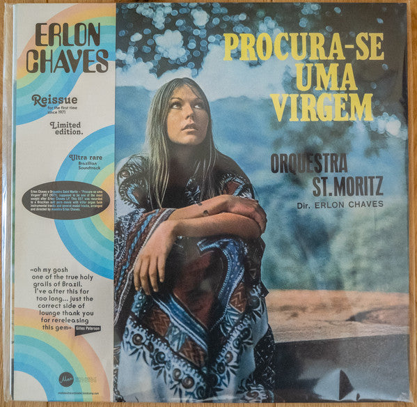 Orquestra St. Moritz, Erlon Chaves ‎– Procura-se Uma Virgem (Vinyle neuf/New LP)