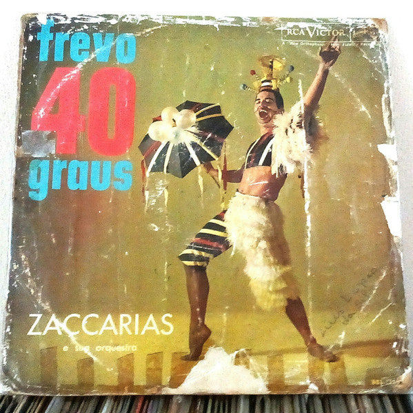 Zaccarias E Sua Orquestra ‎– Frevo 40 Graus (Vinyle usagé / Used LP)