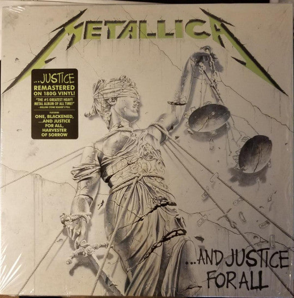Metallica ‎– ...And Justice For All (Vinyle neuf/New LP)