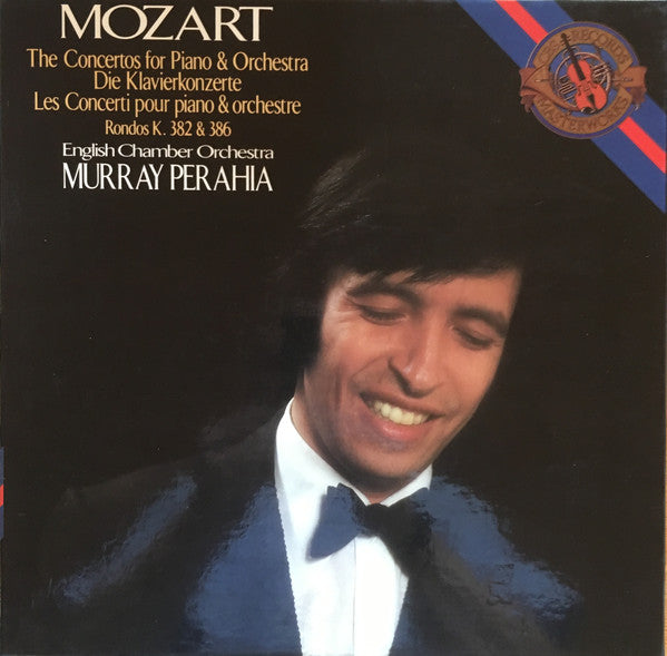 Wolfgang Amadeus Mozart, Murray Perahia, English Chamber Orchestra ‎– The Concertos For Piano & Orchestra - Die Klavierkonzerte - Les Concerti Pour Piano & Orchestre - Rondos K. 382 & 386 (Vinyle usagé / Used LP)