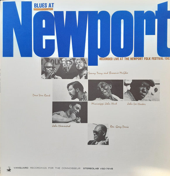Various – Blues At Newport (Recorded Live At The Newport Folk Festival 1963) (Vinyle usagé / Used LP)