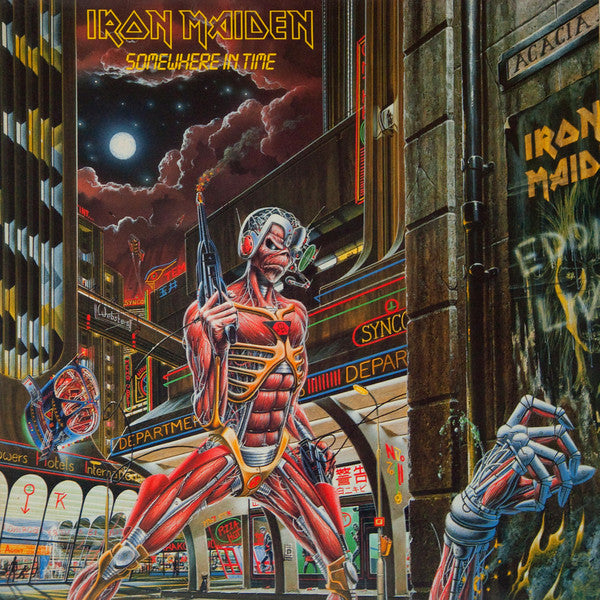 Iron Maiden ‎– Somewhere in time (Vinyle neuf/New LP)