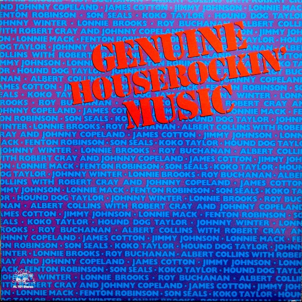 Various – Genuine Houserockin' Music (Vinyle usagé / Used LP)