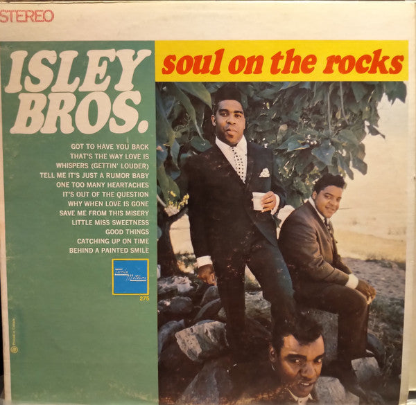 The Isley Brothers – Soul On The Rocks (Vinyle usagé / Used LP)