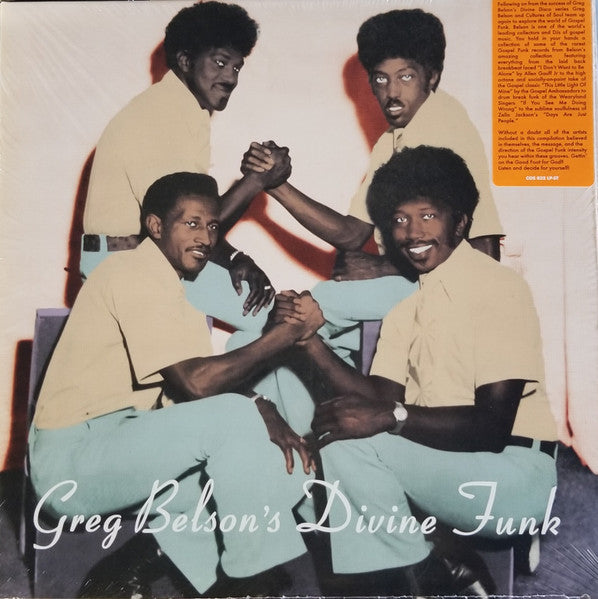 Greg Belson – Divine Funk (Rare American Gospel Funk And Soul) (Vinyle neuf/New LP)