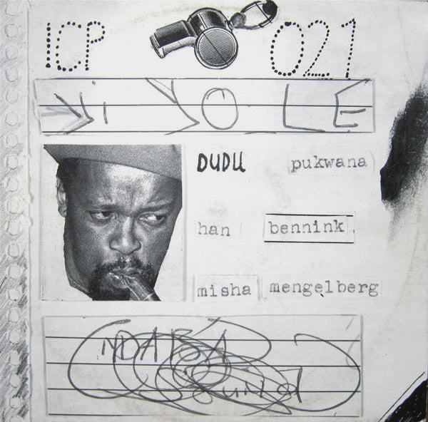 Dudu Pukwana, Han Bennink, Misha Mengelberg – Yi Yole (Vinyle neuf/New LP)