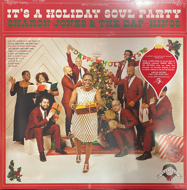 Sharon Jones & The Dap-Kings – It's A Holiday Soul Party (Vinyle neuf/New LP)