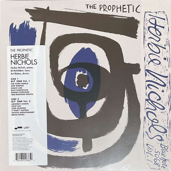 Herbie Nichols – The Prophetic Herbie Nichols Vol. 1 & 2 (blue note classics series) (Vinyle neuf/New LP)