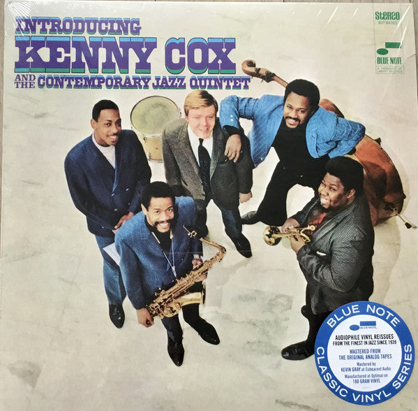 Kenny Cox And The Contemporary Jazz Quintet – Introducing Kenny Cox And The Contemporary Jazz Quintet (blue note classics series) (Vinyle neuf/New LP)