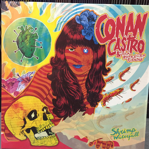 Conan Castro And The Moonshine Piñatas – Shrimp Waterfall (Vinyle neuf/New LP)