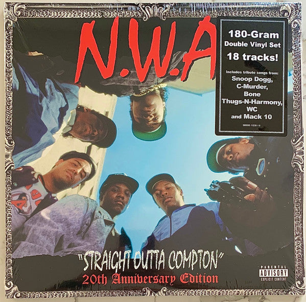 N.W.A* – Straight Outta Compton (20th Anniversary Edition) (Vinyle neuf/New LP)
