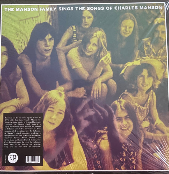 The Manson Family – The Manson Family Sings The Songs Of Charles Manson (Vinyle neuf/New LP)