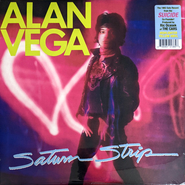 Alan Vega – Saturn Strip (Vinyle neuf/New LP)