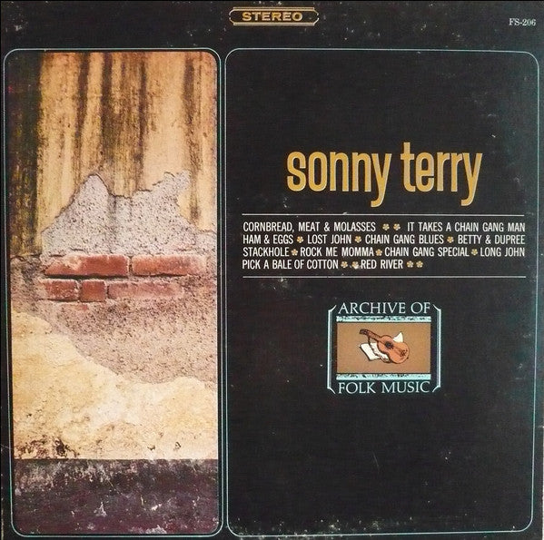 Sonny Terry ‎– Blind Sonny Terry (Vinyle usagé / Used LP)
