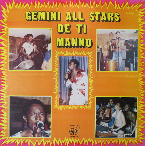 Gemini All Stars De Ti Manno – Gemini All Stars De Ti Manno (Vinyle usagé / Used LP)