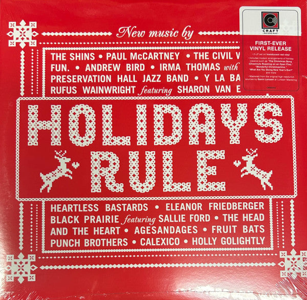 Various – Holidays Rule (Vinyle neuf/New LP)