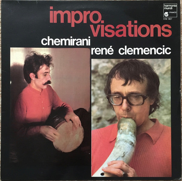 Chemirani, René Clemencic – Improvisations (Orient - Occident) (Vinyle usagé / Used LP)