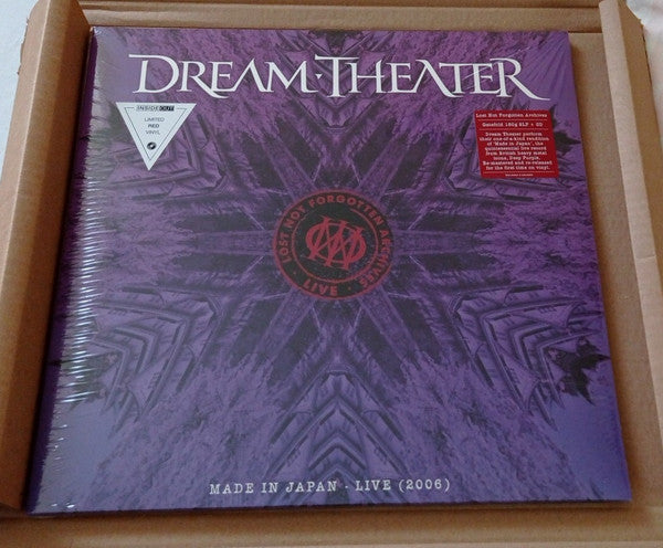 Dream Theater – Made In Japan - Live (2006) (limited red vinyl) (Vinyle neuf/New LP)