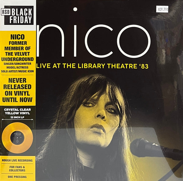Nico – Live At The Library Theatre '83 (BF 2022) (Vinyle neuf/New LP)