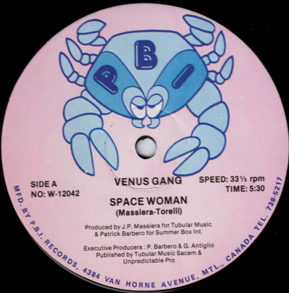 Venus Gang – Space Woman (Vinyle usagé / Used LP)