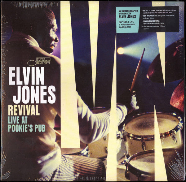Elvin Jones – Revival (Live At Pookie's Pub) (Vinyle neuf/New LP)