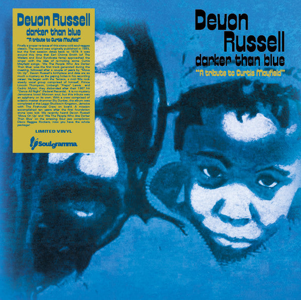 Devon Russell – Darker Than Blue (A Tribute To Curtis Mayfield) (Vinyle neuf/New LP)