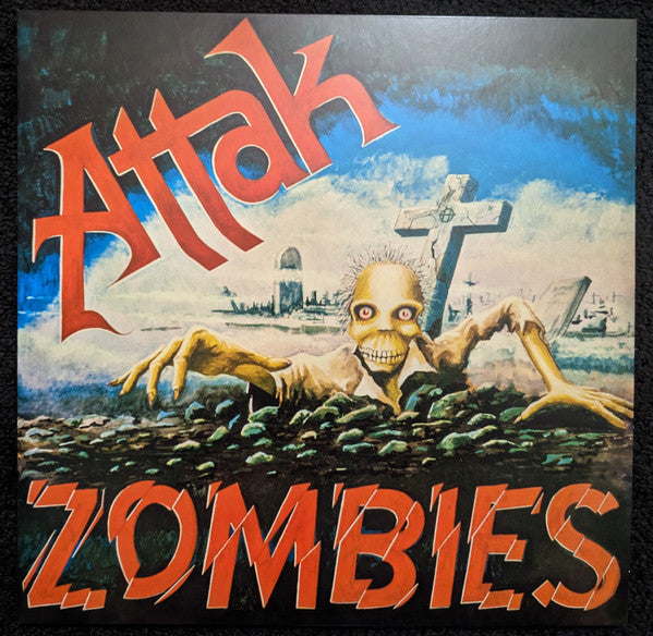 Attak – Zombies (poster inclus) (ltd dark green) (Vinyle neuf/New LP)