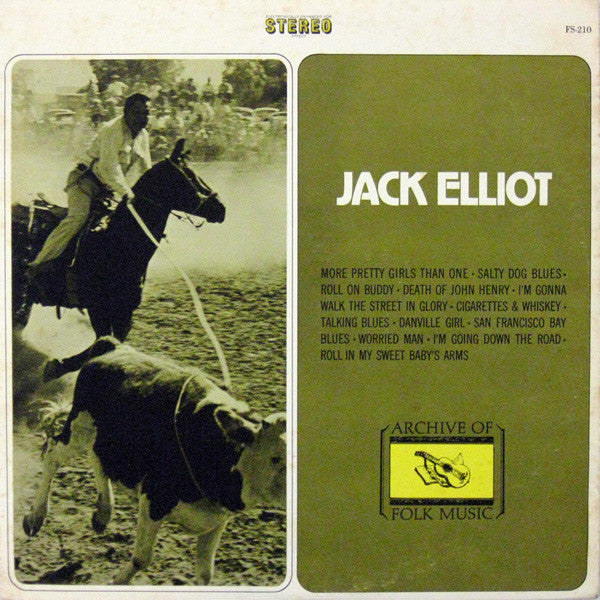 Jack Elliot – Jack Elliot (Vinyle usagé / Used LP)
