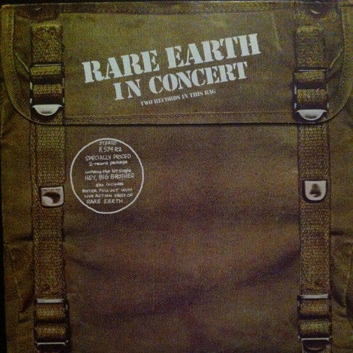 Rare Earth – Rare Earth In Concert (Vinyle usagé / Used LP)
