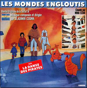 Vladimir Cosma ‎– Les Mondes Engloutis (Bande Originale De La Série T.V.) (SEALED) (Vinyle usagé / Used LP)