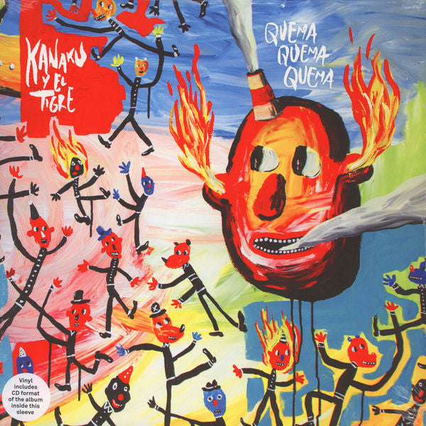 Kanaku Y El Tigre ‎– Quema Quema Quema (Vinyle neuf/New LP)