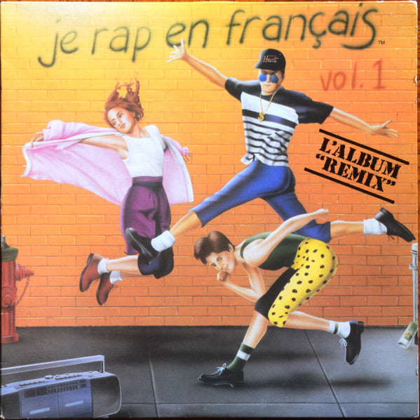Various – Je Rap En Français Vol.1 (Vinyle usagé / Used LP)