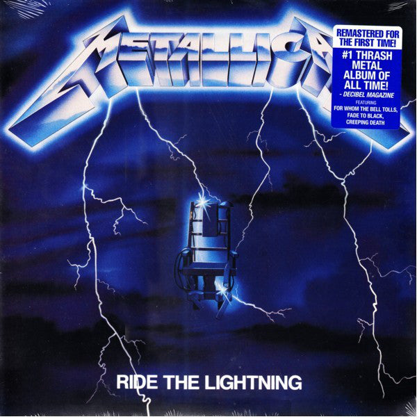 Metallica ‎– Ride The Lightning (Vinyle neuf/New LP)