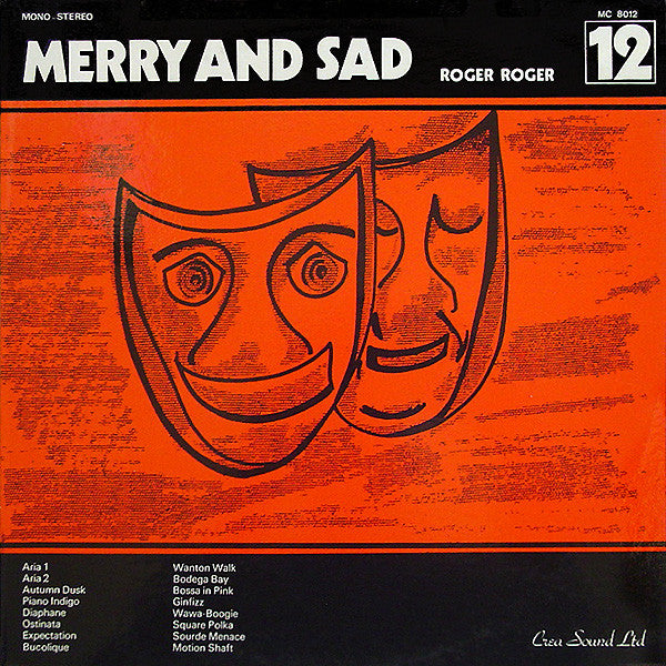 Roger Roger ‎– Merry And Sad (Vinyle usagé / Used LP)