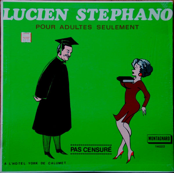 Lucien Stephano – Pour Adultes Seulement (Vinyle usagé / Used LP)