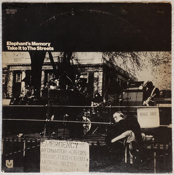 Elephant's Memory – Take It To The Streets (Vinyle usagé / Used LP)